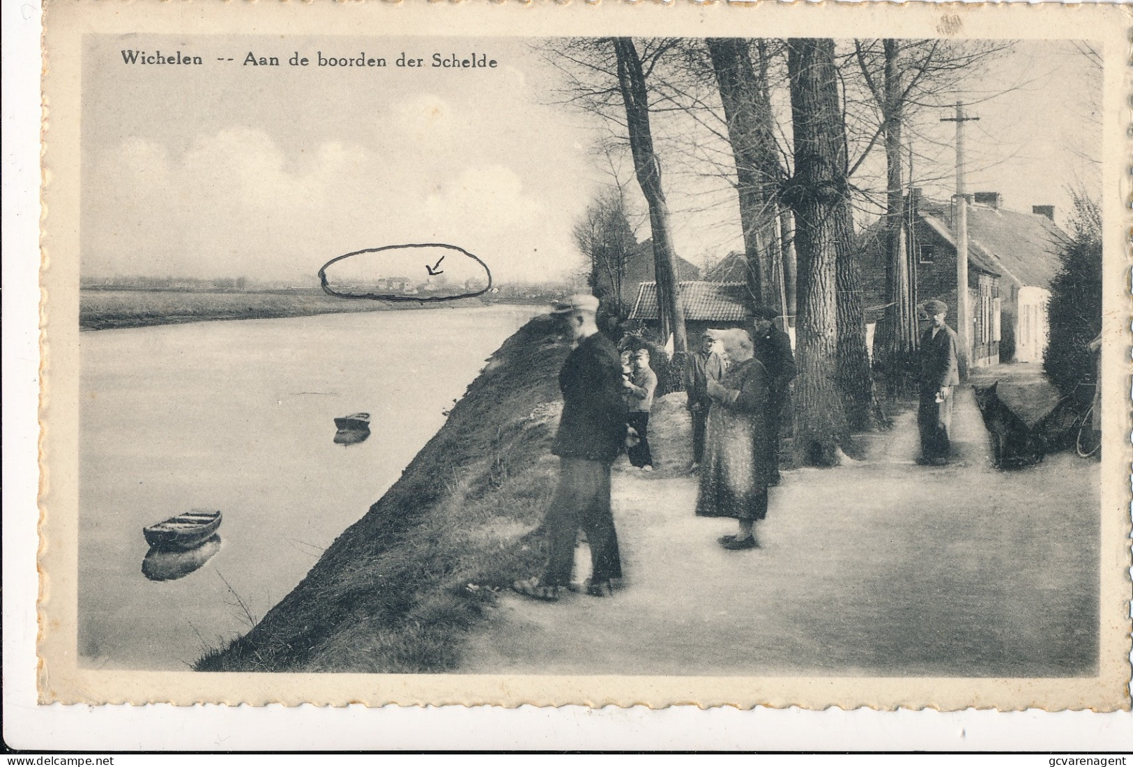 WICHELEN  AAN DE BOORDEN DER SCHELDE     == ZIE AFBEELDINGEN - Wichelen