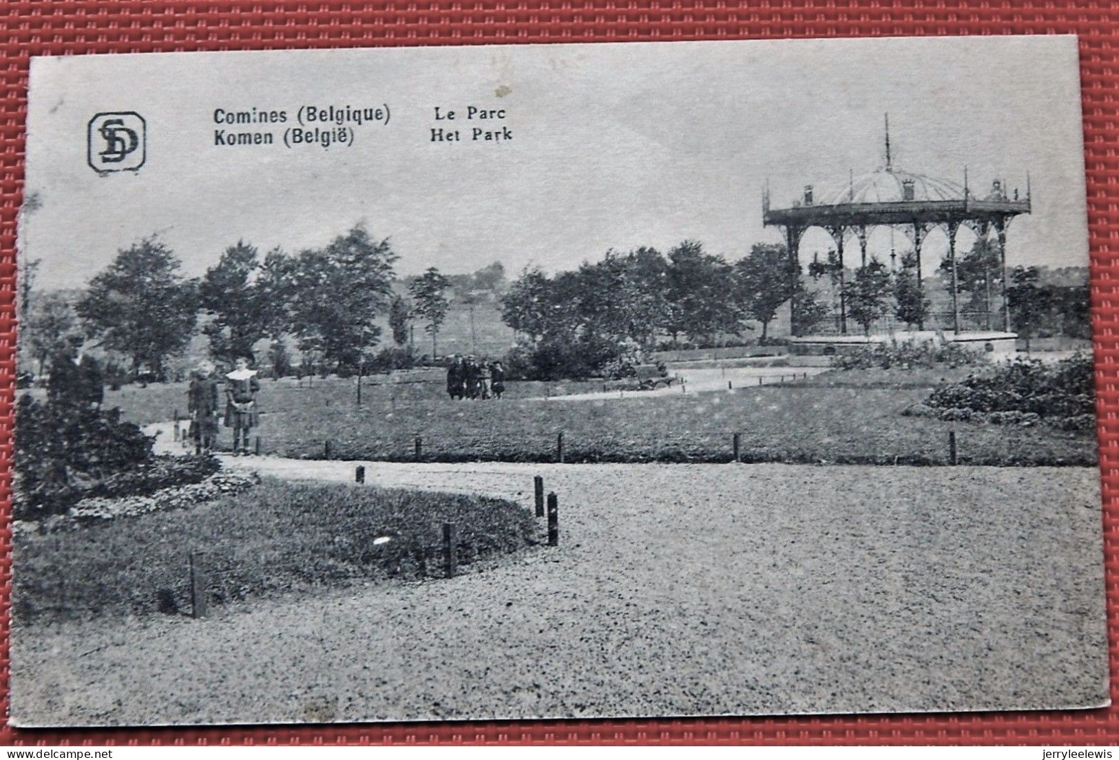 COMINES - KOMEN  - Lot De 2 Cartes : " La Morte Lys , De Doode Leye "   Et  " Le Parc - Het Park " - Comines-Warneton - Komen-Waasten