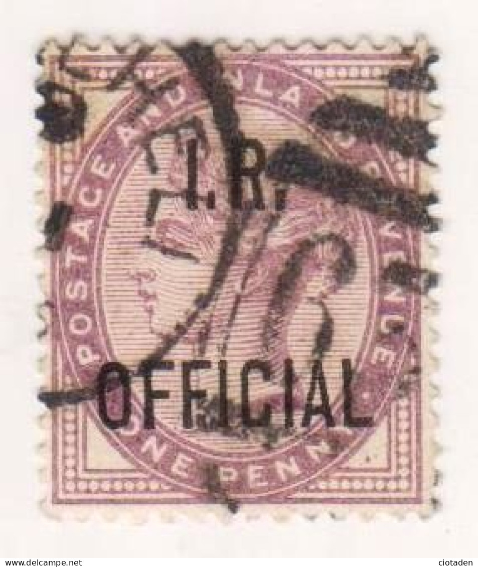 Grande Bretagne - 1896 - One Penny - Oblitérés