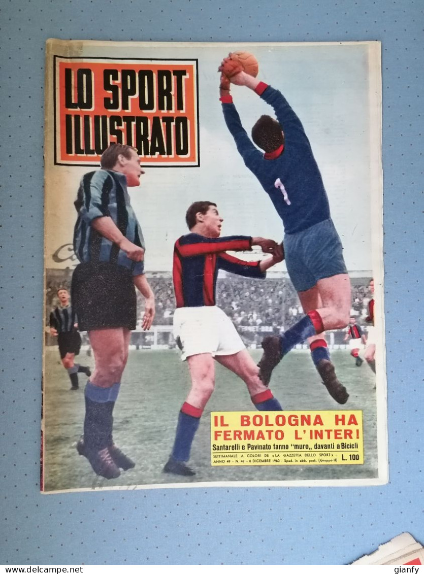 SPORT ILLUSTRATO 1961 CALCIO FORMAZIONE LECCO PUGILATO GIORDANO CAMPARI - Deportes