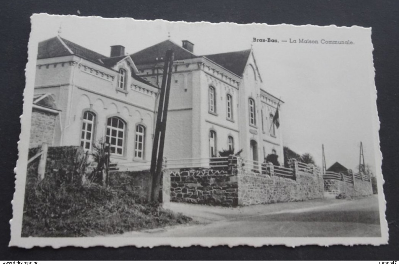 Bras-Bas - La Maison Communale - Edit. Collard Et Louis à Bras-Bas - Editions Maison A. Smetz, St-Servais - Libramont-Chevigny