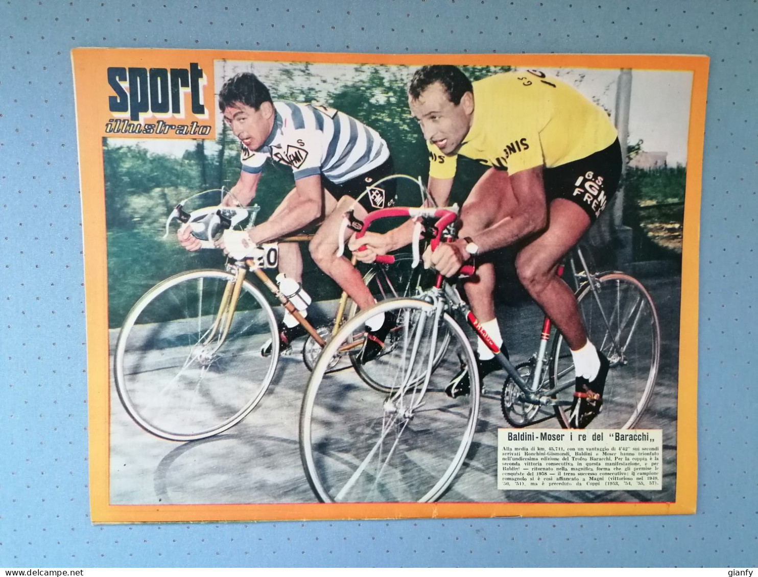 SPORT ILLUSTRATO 1959 CALCIO ATALANTA CICLISMO BALDINI MOSER ROLLO CAGLIARI - Sport