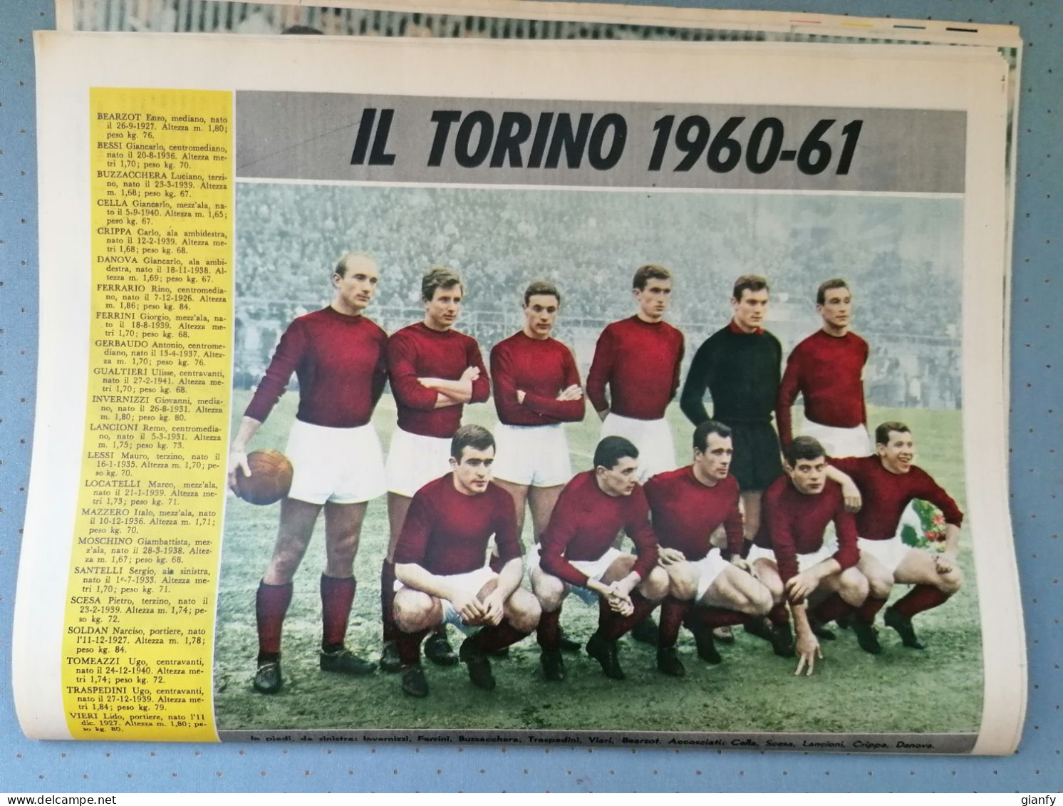 SPORT ILLUSTRATO 1961 CALCIO TORINO ATLETICA BERRUTI CICLISMO SEI GIORNI - Sports