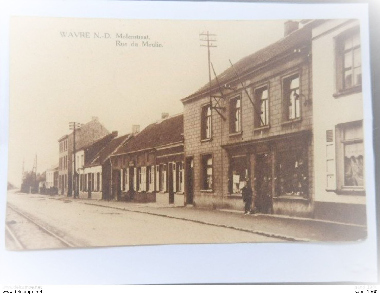 Wavre - N.D. Molensstraat / Rue Du Moulin - Uitg. Jeanne Van Deuren O.L.V. - Circulé: 1939 - 2 Scans. - Wavre