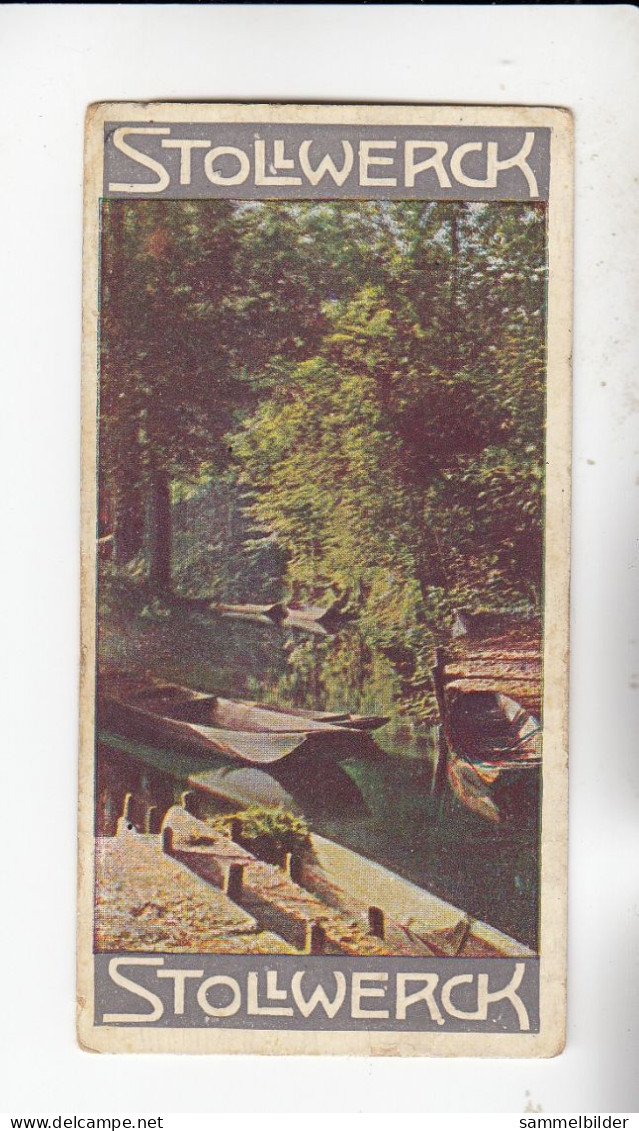 Stollwerck Album No 7 Spreewald  Motive Von Der Hauptwasserstrasse In Burg      Grp 308#1 Von 1904/05 - Stollwerck