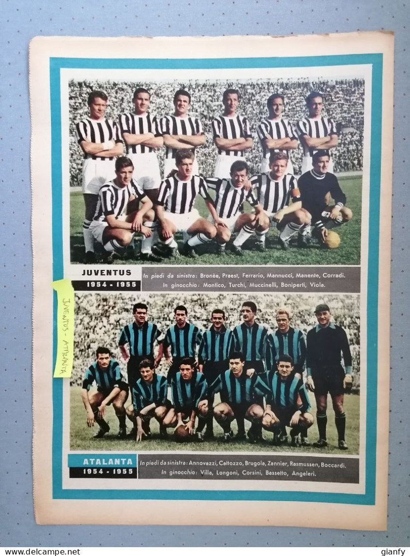 SPORT ILLUSTRATO 1955 CALCIO JUVENTUS ATALANTA PUGILATO FRANCESCO CAVICCHI - Sport