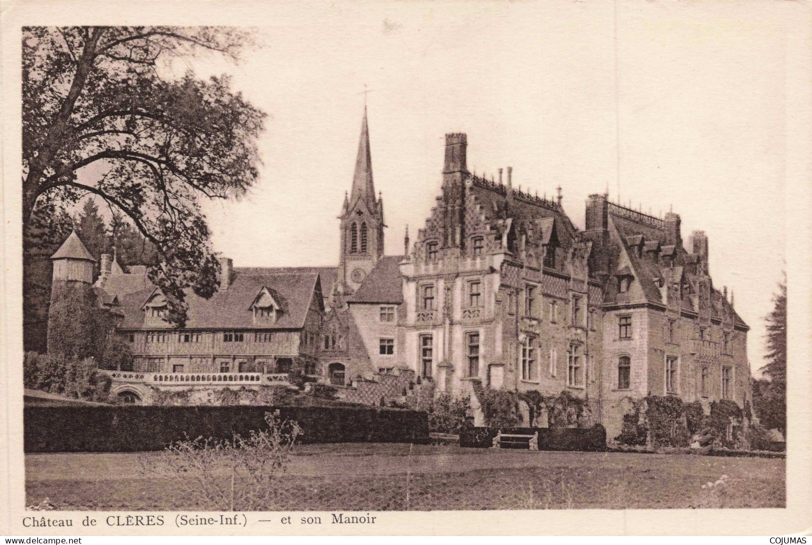 76 - CLERES _S22988_ Château Et Son Manoir - Clères