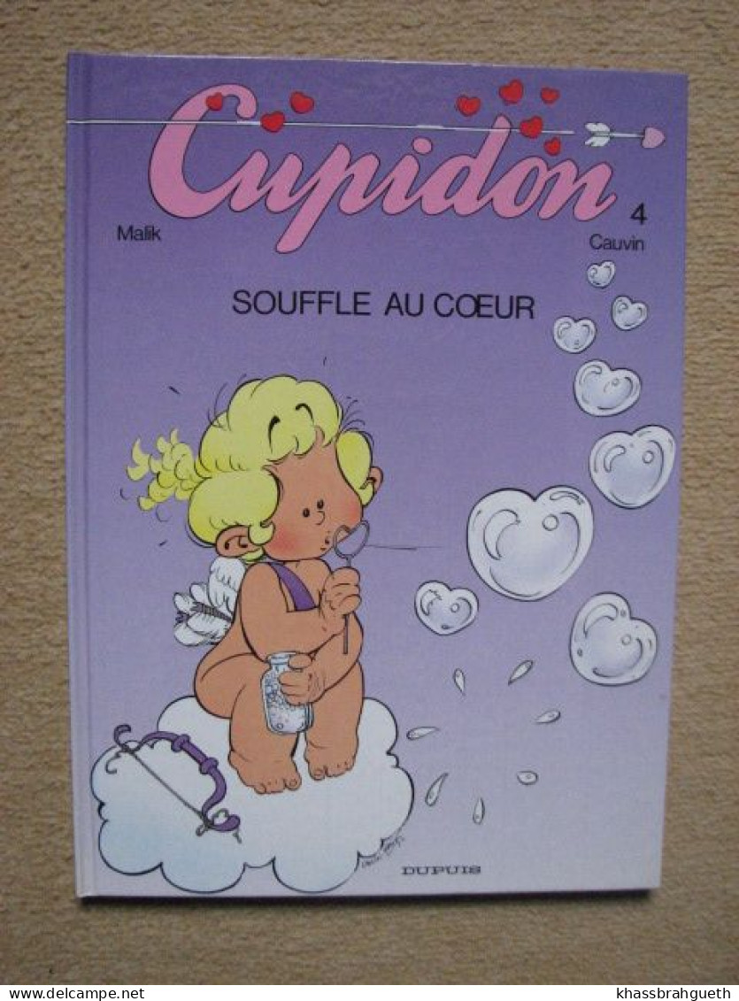 MALIK & CAUVIN . CUPIDON - LOT DE 5 ALBUMS - TOMES 4, 5, 6, 8, 9 (EO) - Cupidon