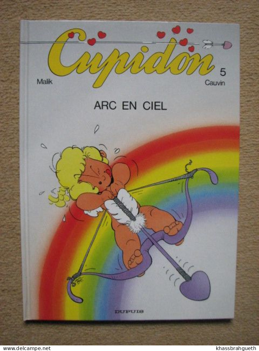 MALIK & CAUVIN . CUPIDON - LOT DE 5 ALBUMS - TOMES 4, 5, 6, 8, 9 (EO) - Cupidon