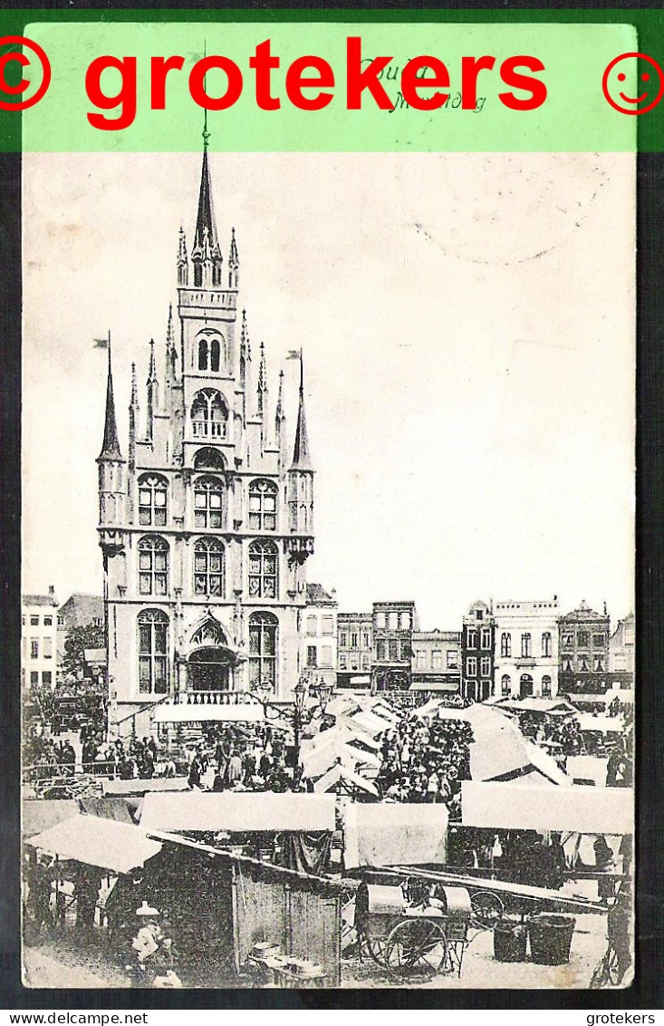 GOUDA Marktdag 1910 - Gouda