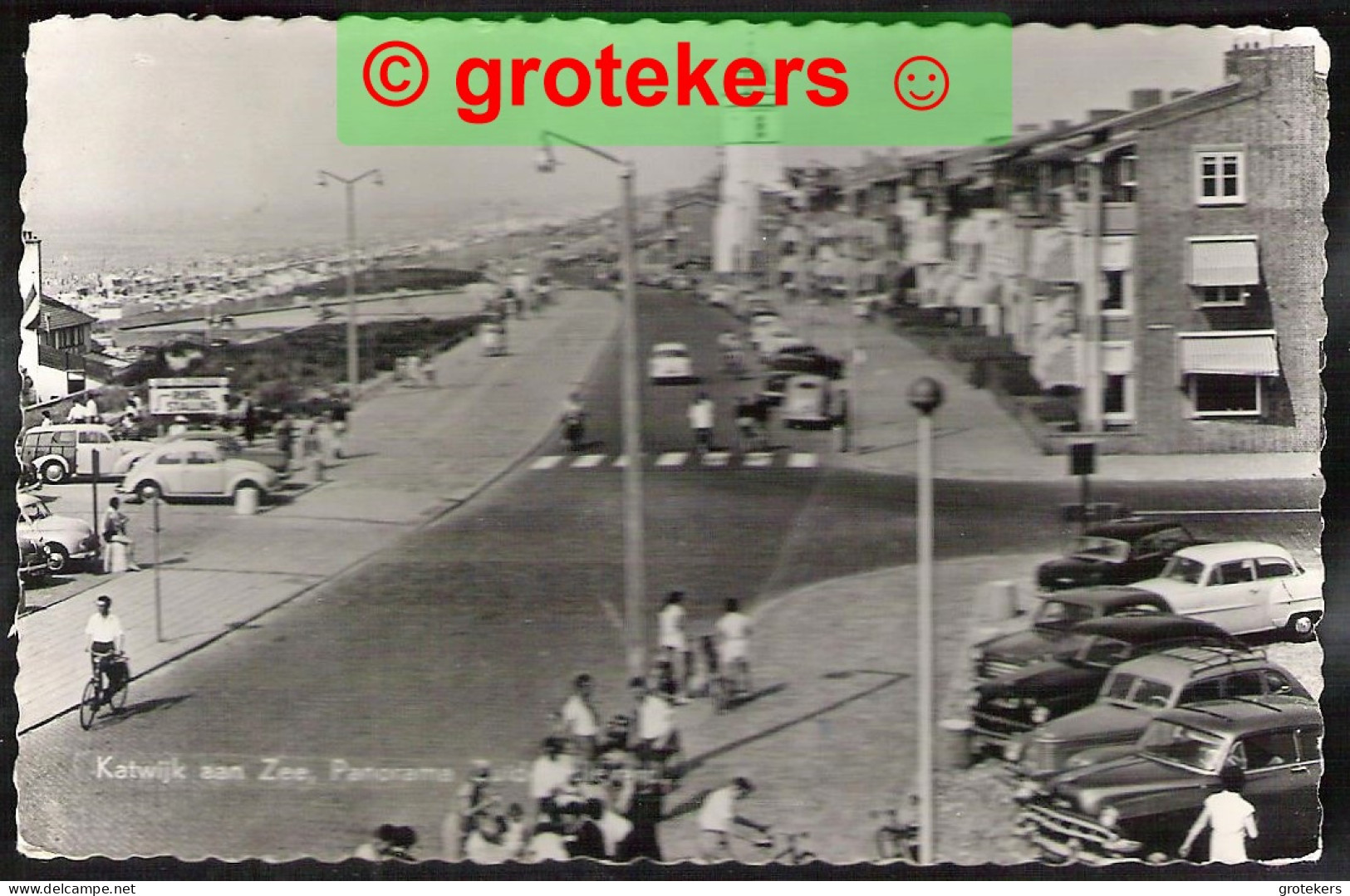 KATWIJK AAN ZEE Boulevard 1961   Veel Classic Cars - Katwijk (aan Zee)