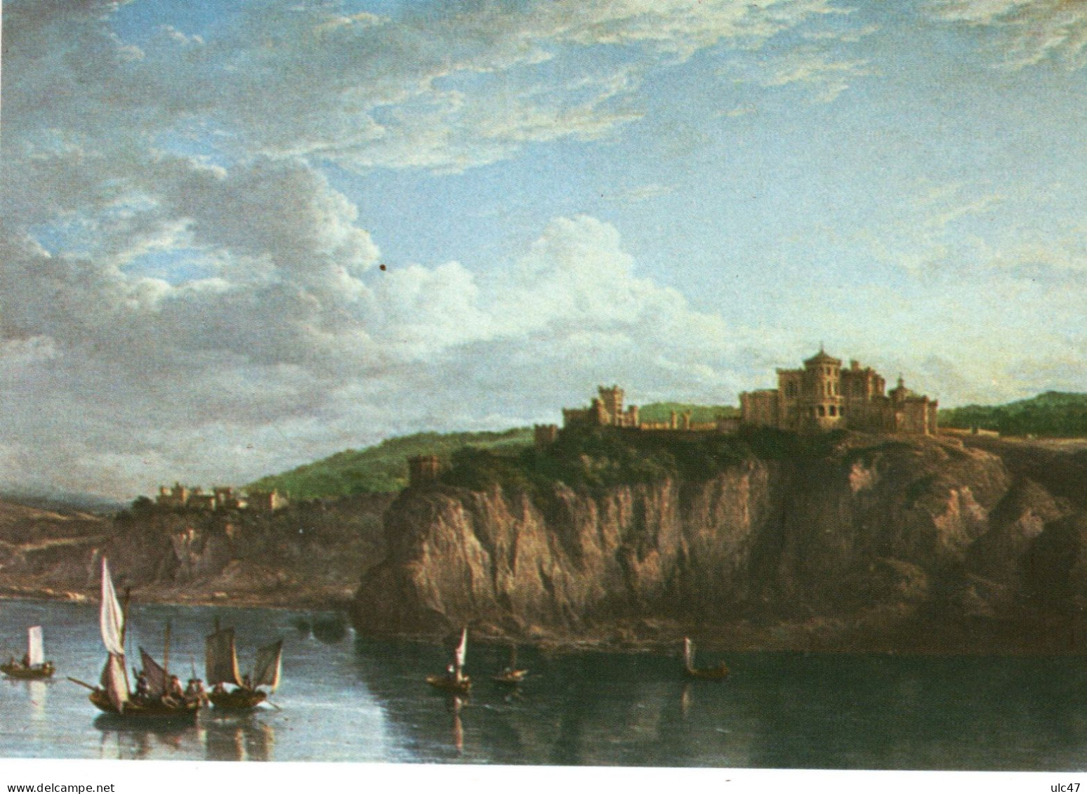 - Culzean From The Sea By Alexander Nasmyth (1758-1840) - Scan Verso - - Ayrshire