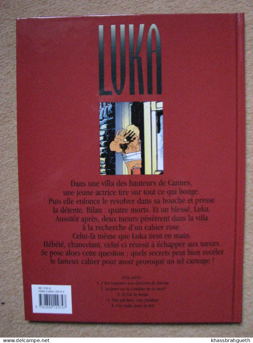 MEZZOMO LAPIERE - LUKA T5 (COFFRET CANAL BD) & T6 - DUPUIS / REPERAGES (EO)