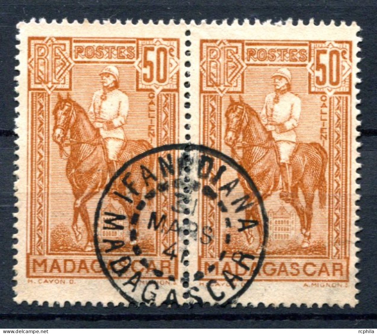 RC 25937 MADAGASCAR - IFANADIANA BELLE OBLITÉRATION DE 1941 TB - Usati