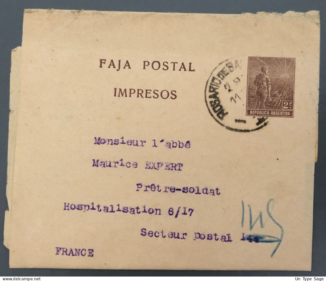 Argentine, Entier Bande Journal - (A1732) - Postal Stationery