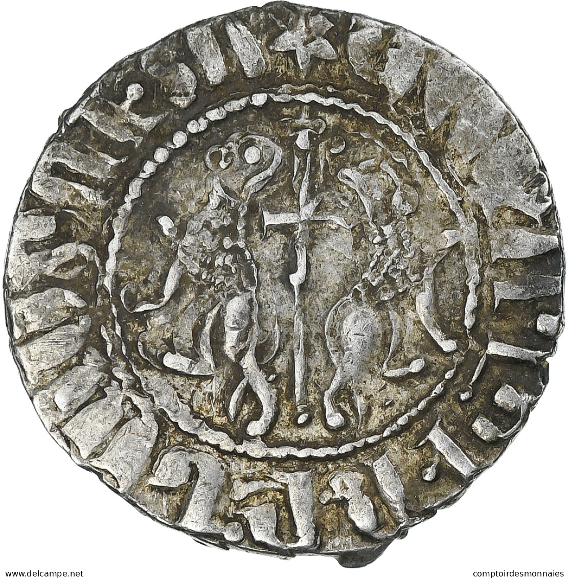 Arménie, Levon I, Tram, 1198-1219, TTB+, Argent - Arménie