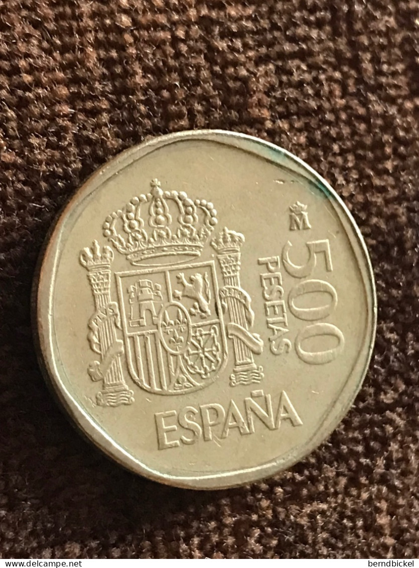 Münze Münzen Umlaufmünze Spanien 500 Pesetas 1989 - 500 Peseta