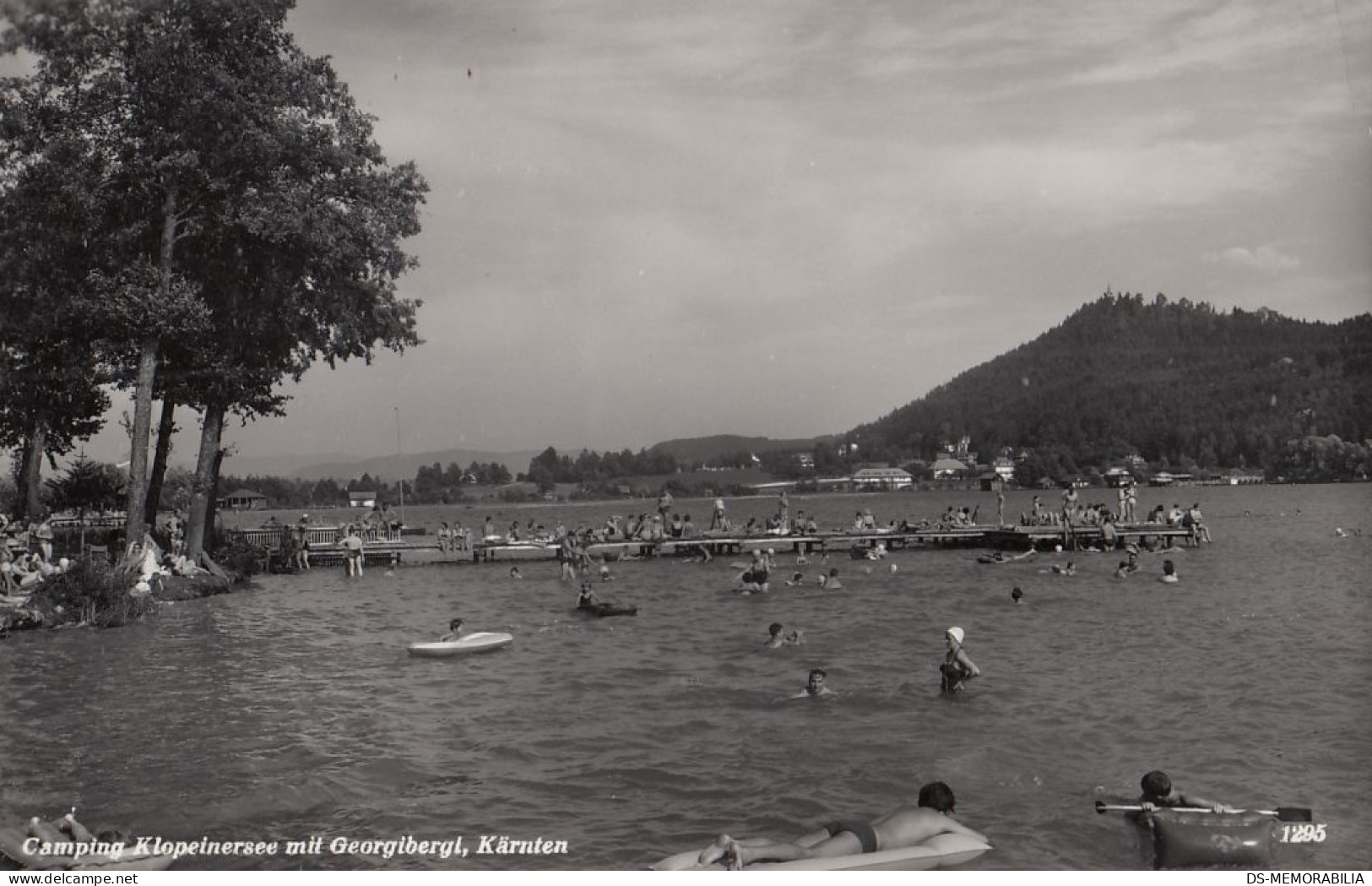 Camping Klopeinersee Mit Georgibergl 1961 - Klopeinersee-Orte