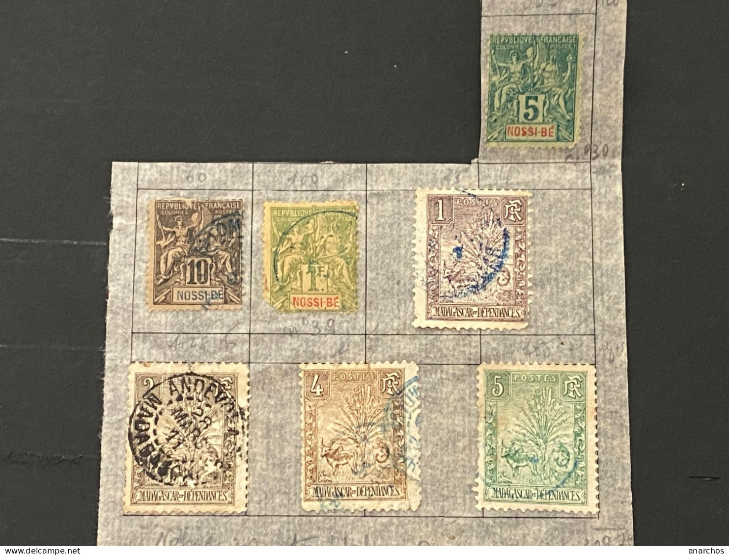 Oblitéré  Madagascar,  Nossi Be YT 39 - Used Stamps