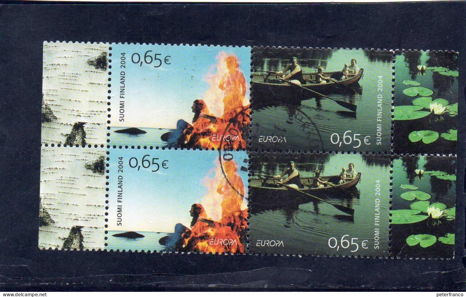 2004 Finlandia - Europa - Vacanze - Used Stamps