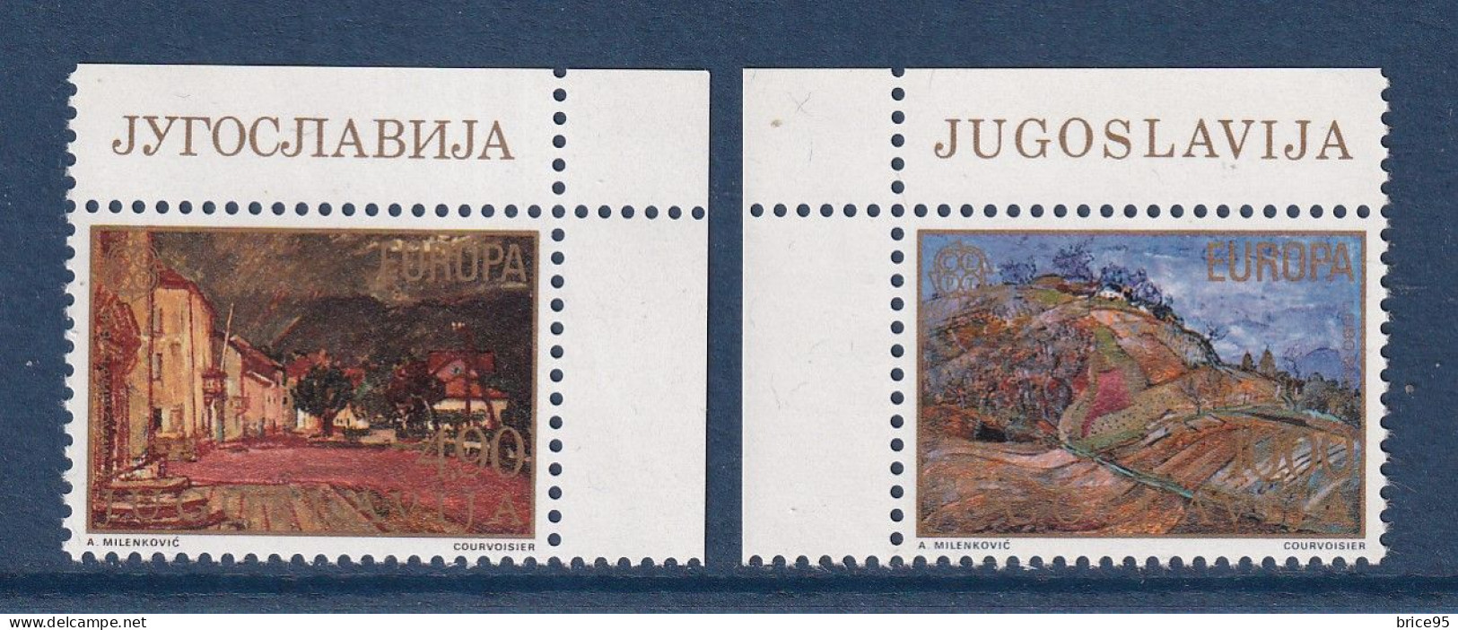 Yougoslavie - Europa - YT N° 1573 Et 1574 ** - Neuf Sans Charnière - 1977 - 1977