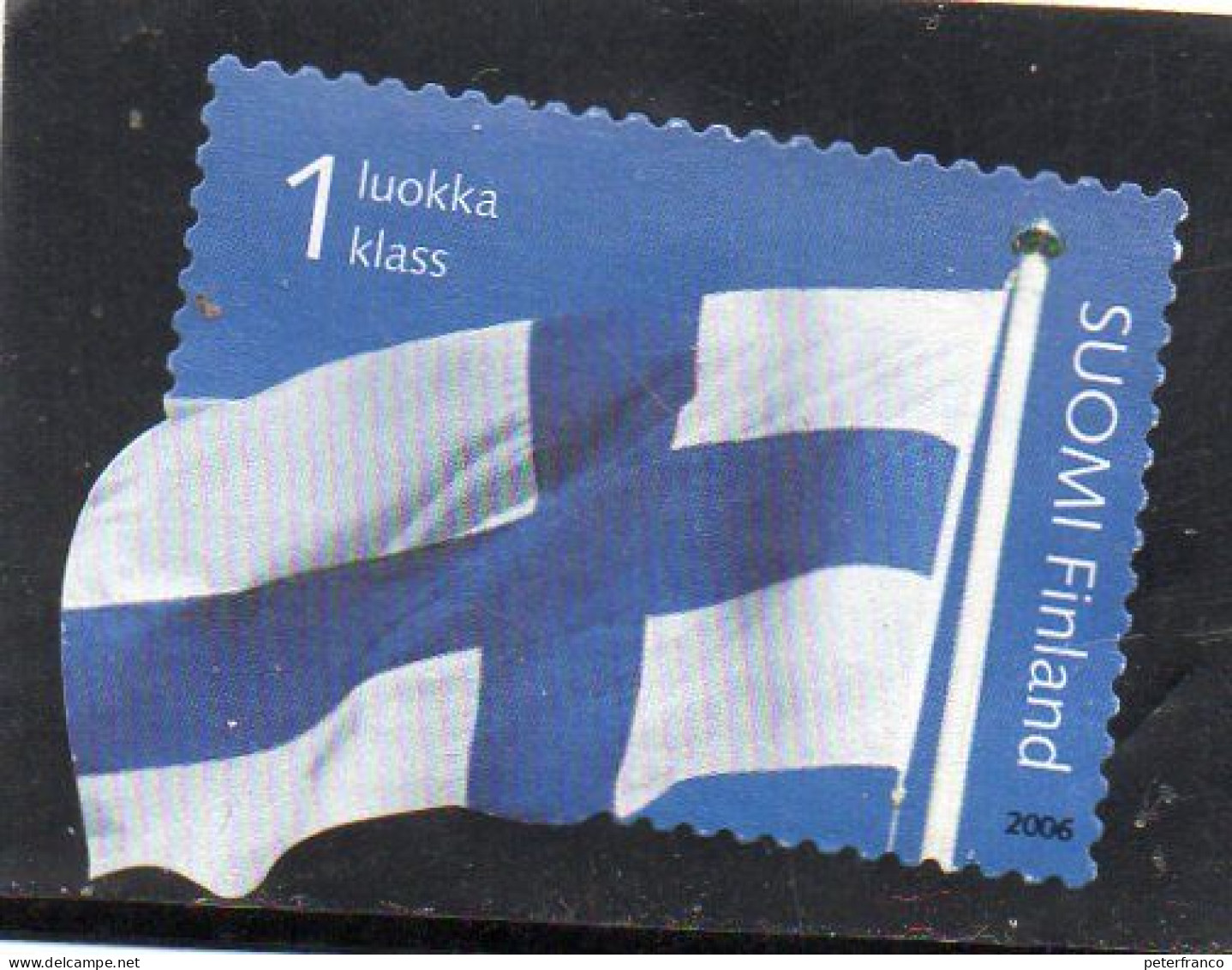 2006 Finlandia - Bandiera Nazionale - Gebruikt