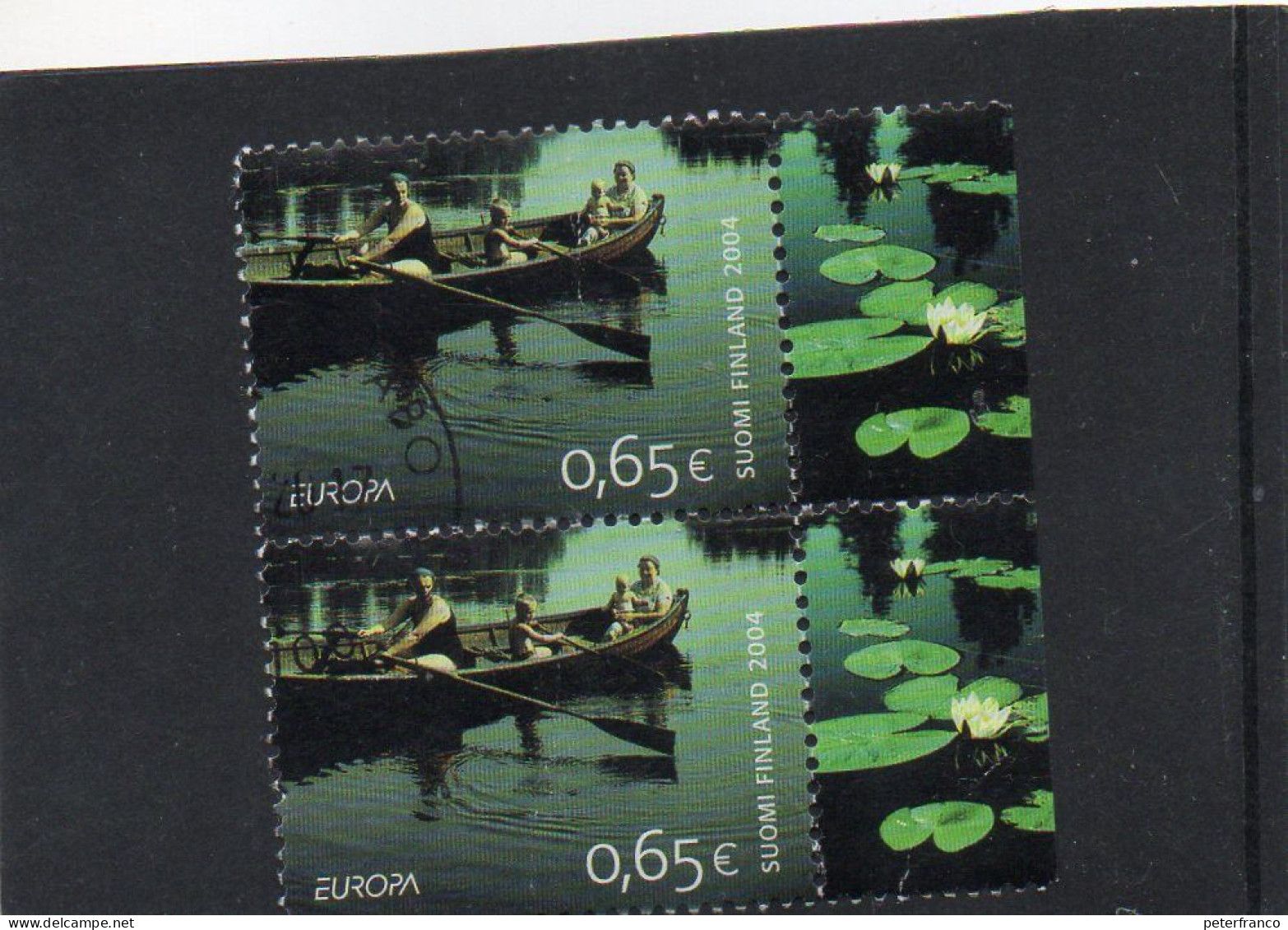 2004 Finlandia - Europa - Vacanze - Used Stamps