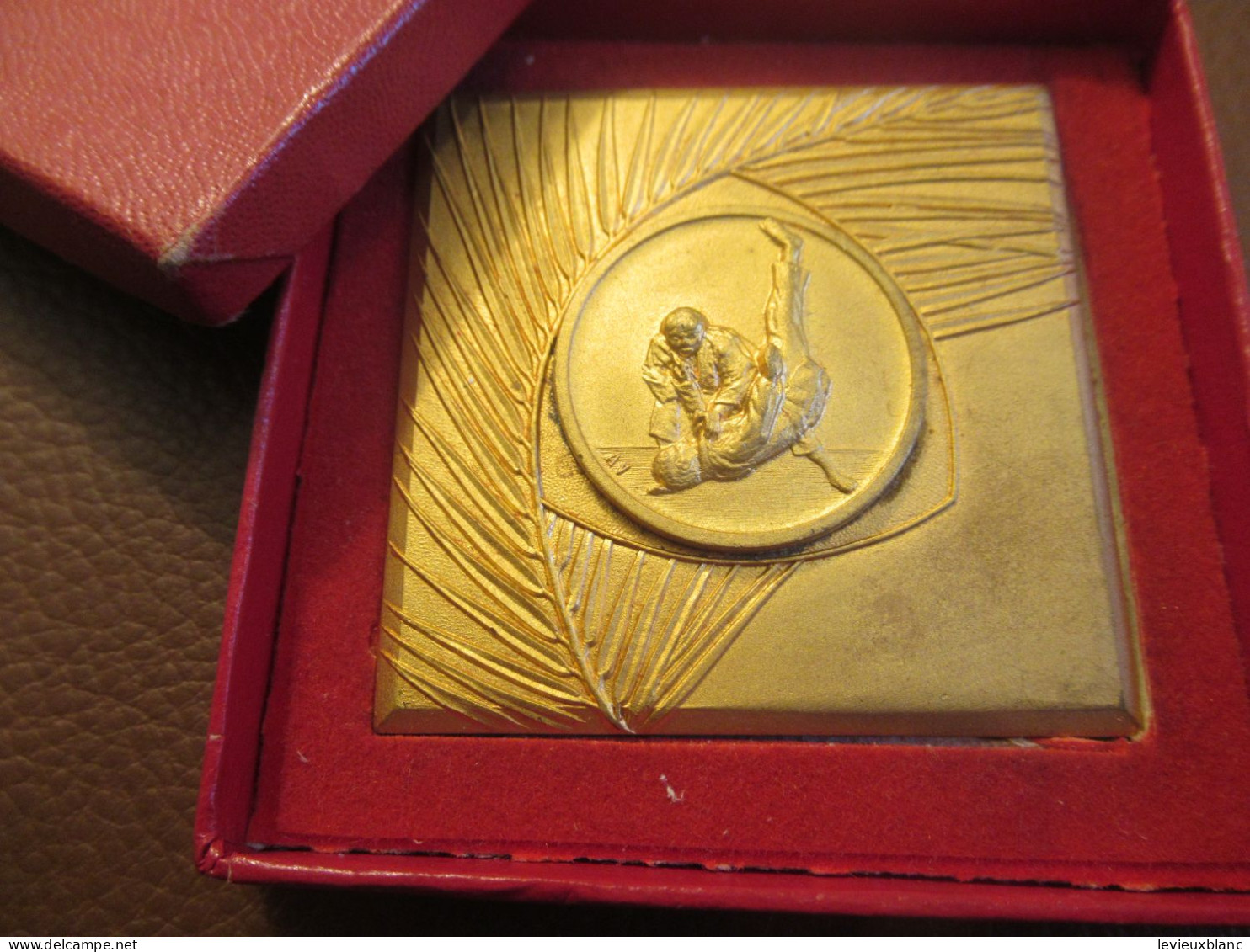 JUDO / Médaille De Compétition / Attribuée/ Bronze Doré/ Chpt Espoirs 78 Légers 1er  /1975 SPO463 - Arti Martiali