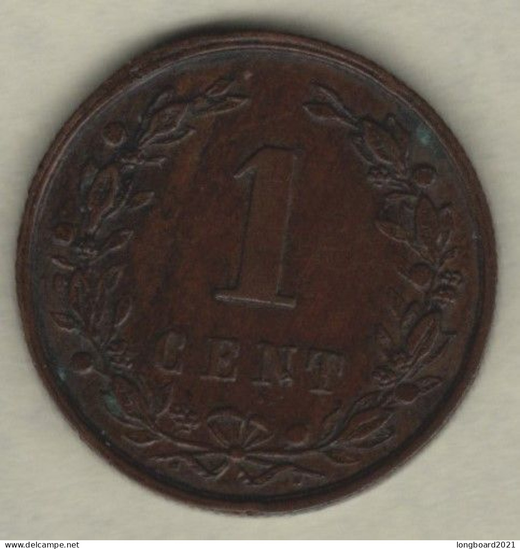 NETHERLANDS - 1 CENT 1897 - 1 Cent