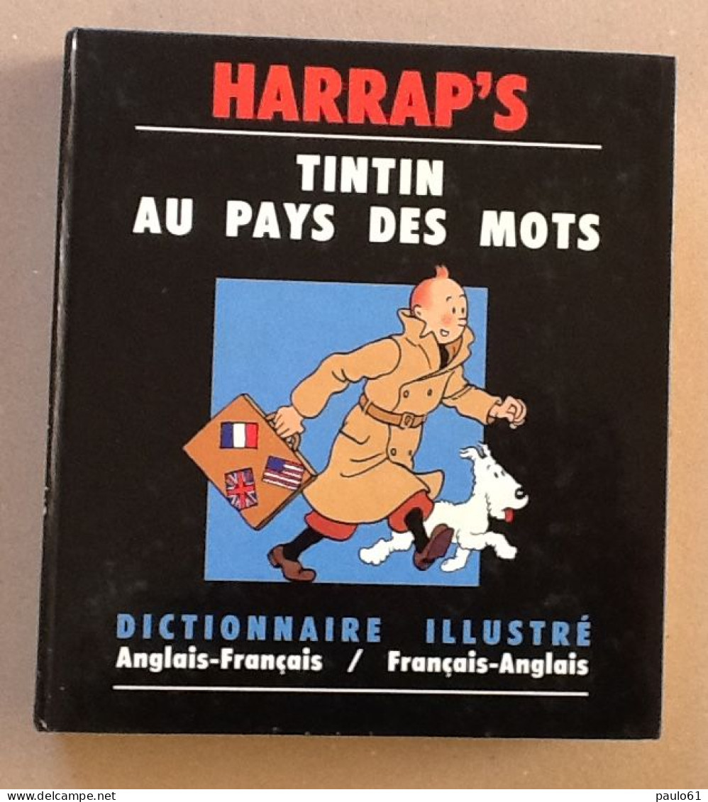 TINTIN Au Pays Des Mots Anglais .Français / Français .Anglais - Hergé