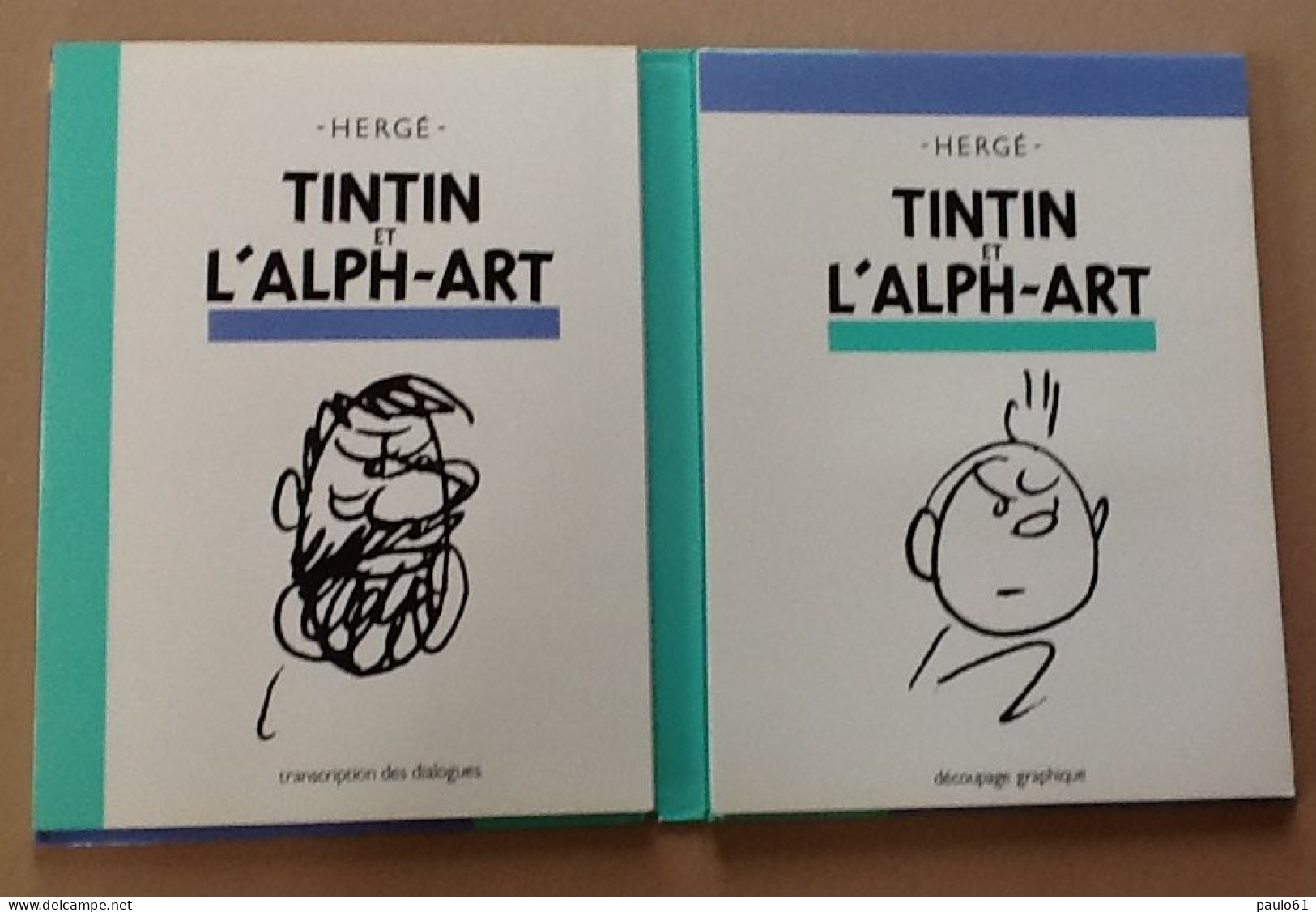 TINTIN Et L'ALPH -ART Casterman - Hergé