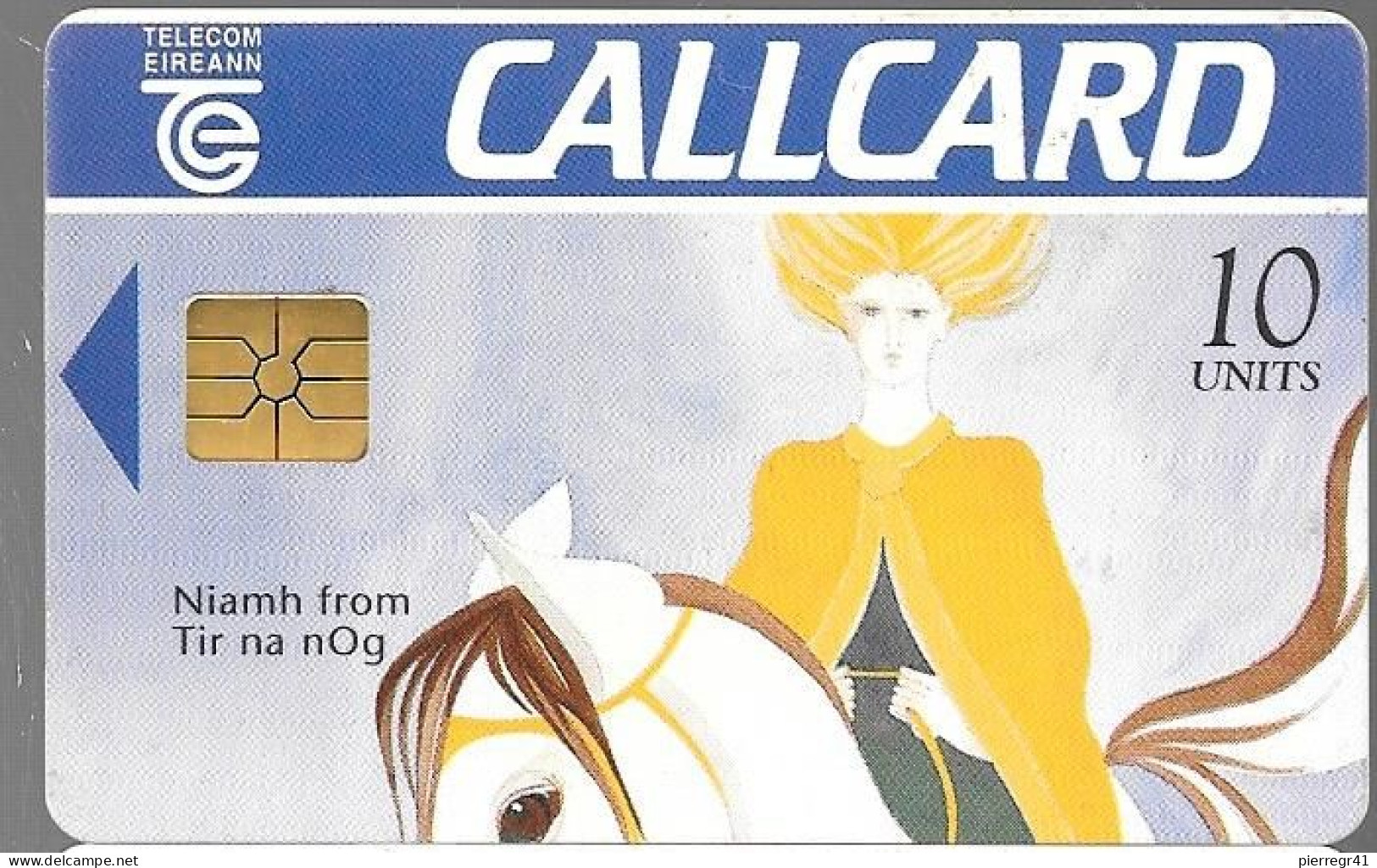 CARTE-PUCE-IRLANDE-GemB-10U 1999-Niamh From Tir Na NOg-Utilisé-TBE - Irlande