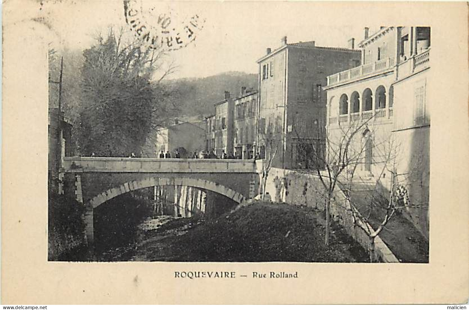 - Bouches Du Rhône -ref-B279- Roquevaire - Rue Rolland - Pourtour Cadre - - Roquevaire