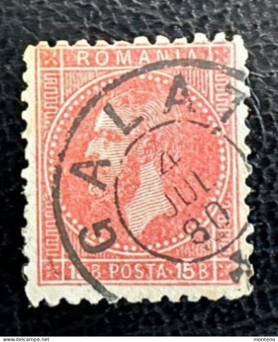 Roumanie 1879  Y Et T   52a  O - 1858-1880 Moldavia & Principality