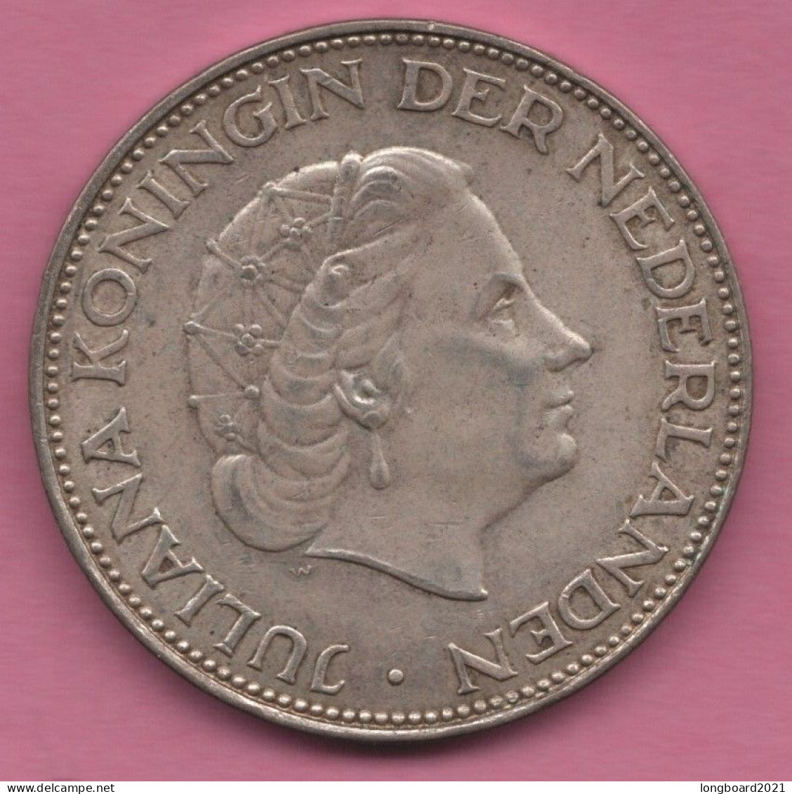 NETHERLANDS - 2 1/2 GULDEN 1960 - 1948-1980 : Juliana