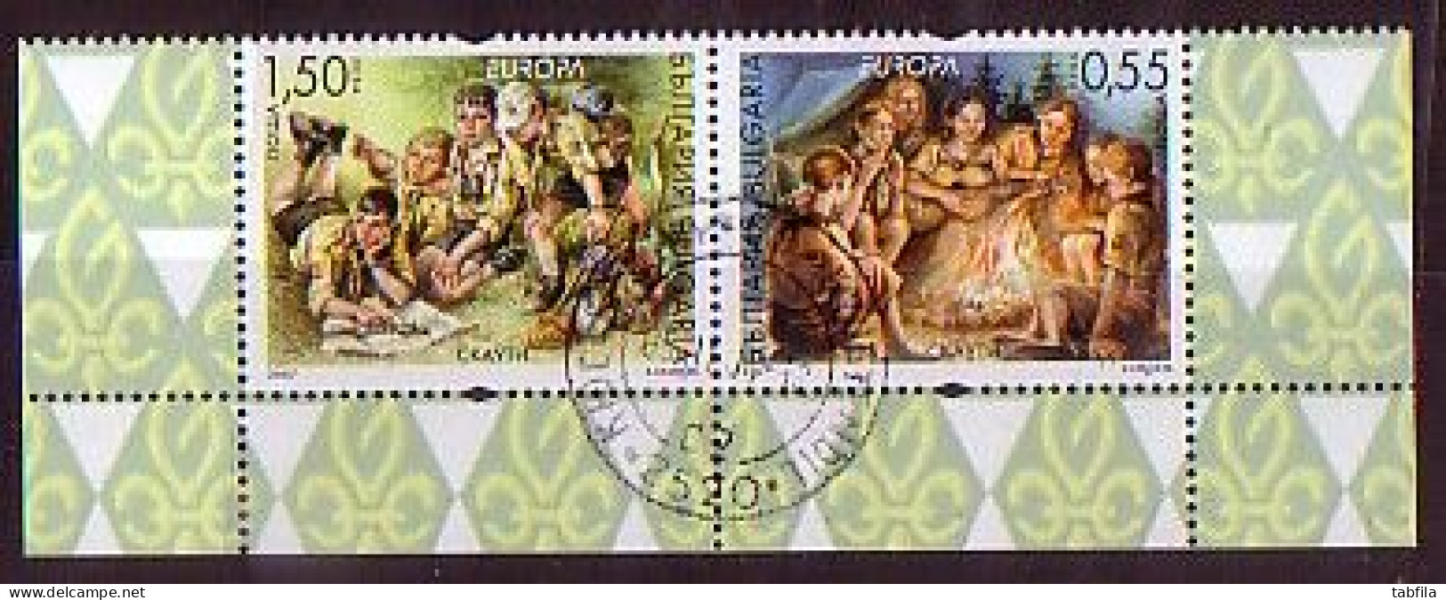 BULGARIA - 2007 - Europe - Cept - Scoutisme - 2v Used - Used Stamps