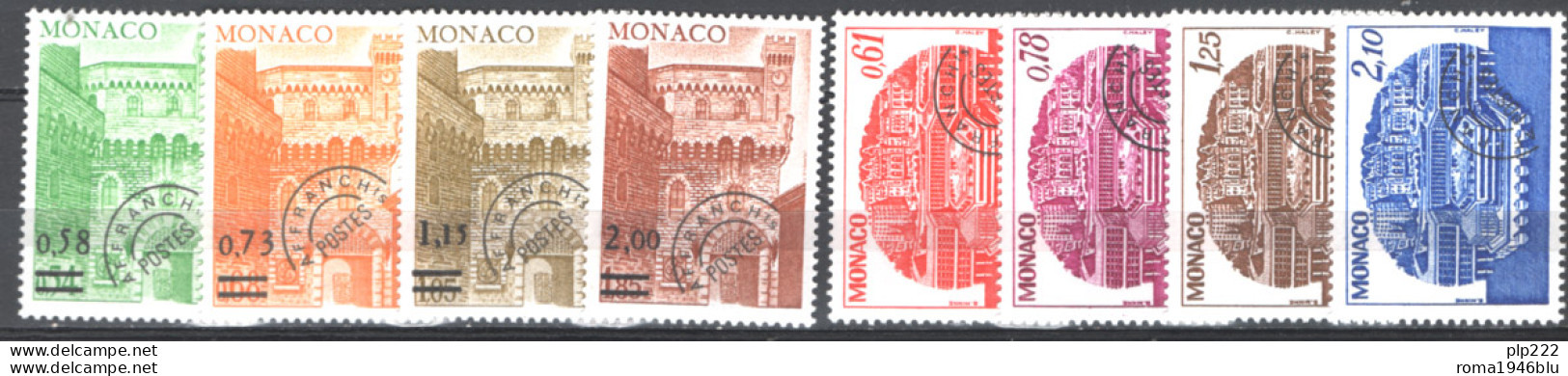 Monaco 1978 Annata Completa Con Preann / Complete Year Set With Precancel **/MNH VF - Années Complètes