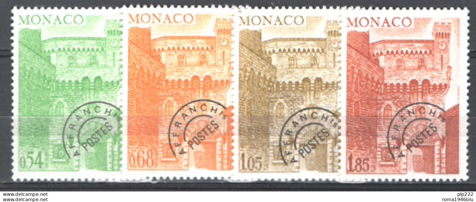 Monaco 1977 Annata Completa Con Preann / Complete Year Set With Precancel **/MNH VF - Full Years