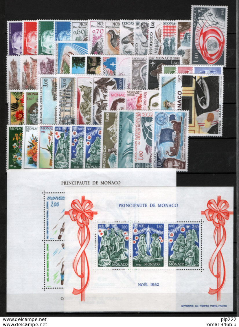 Monaco 1982 Annata Completa Con Servizi / Complete Year Set With Services **/MNH VF - Volledige Jaargang