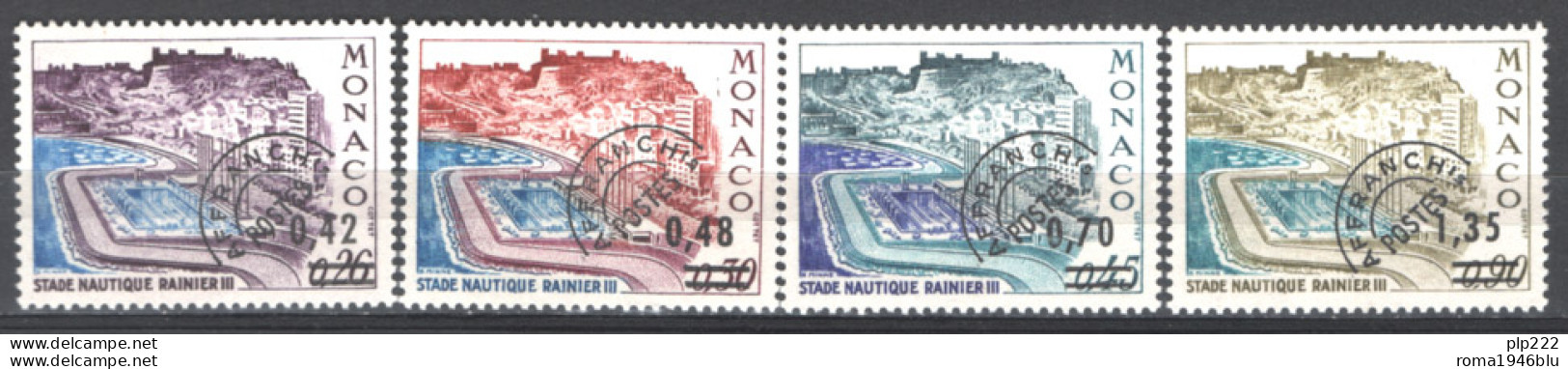 Monaco 1975 Annata Completa Con Preann / Complete Year Set With Precancel **/MNH VF - Komplette Jahrgänge