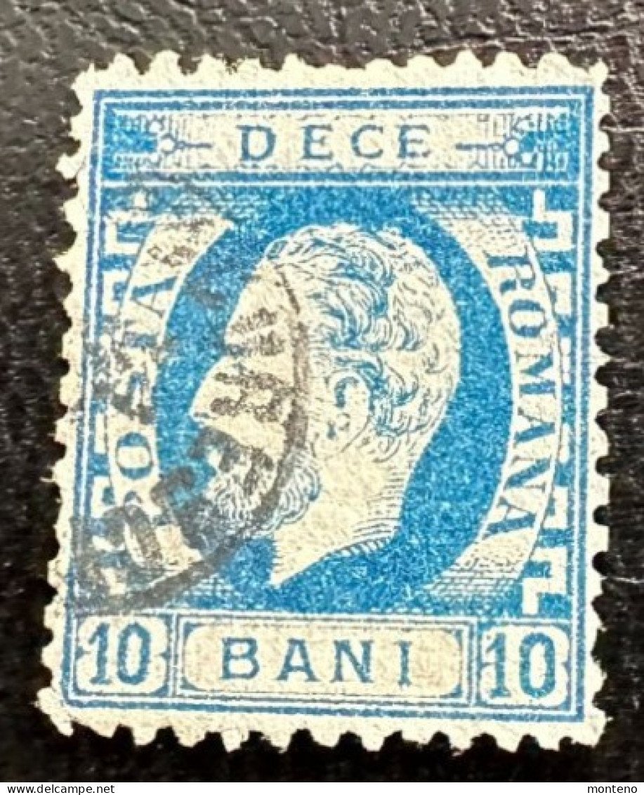 Roumanie 1872    Y Et  T  34 O   Clair - 1858-1880 Moldavia & Principality