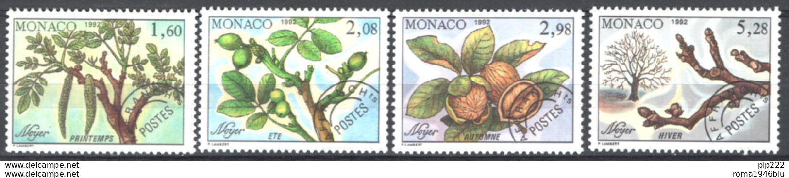 Monaco 1992 Annata Completa Con Preann / Complete Year Set With Precancels **/MNH VF - Años Completos