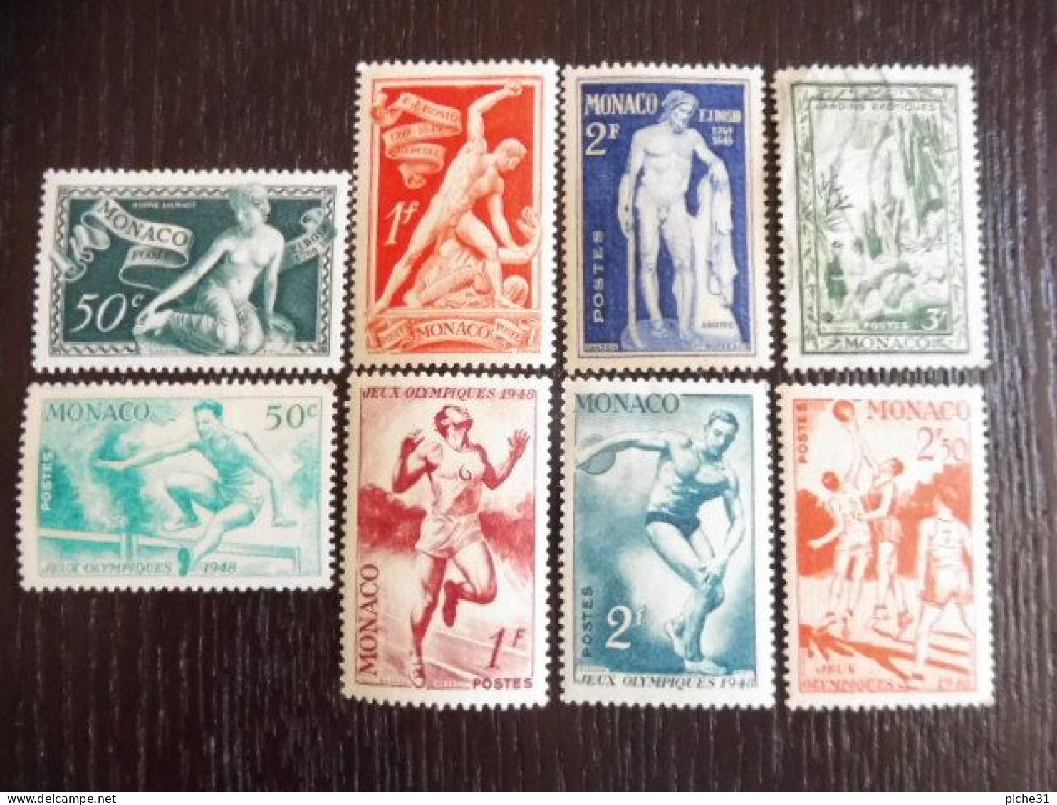 MONACO - Lot 08 Timbres Oblitérés - Oblitérés