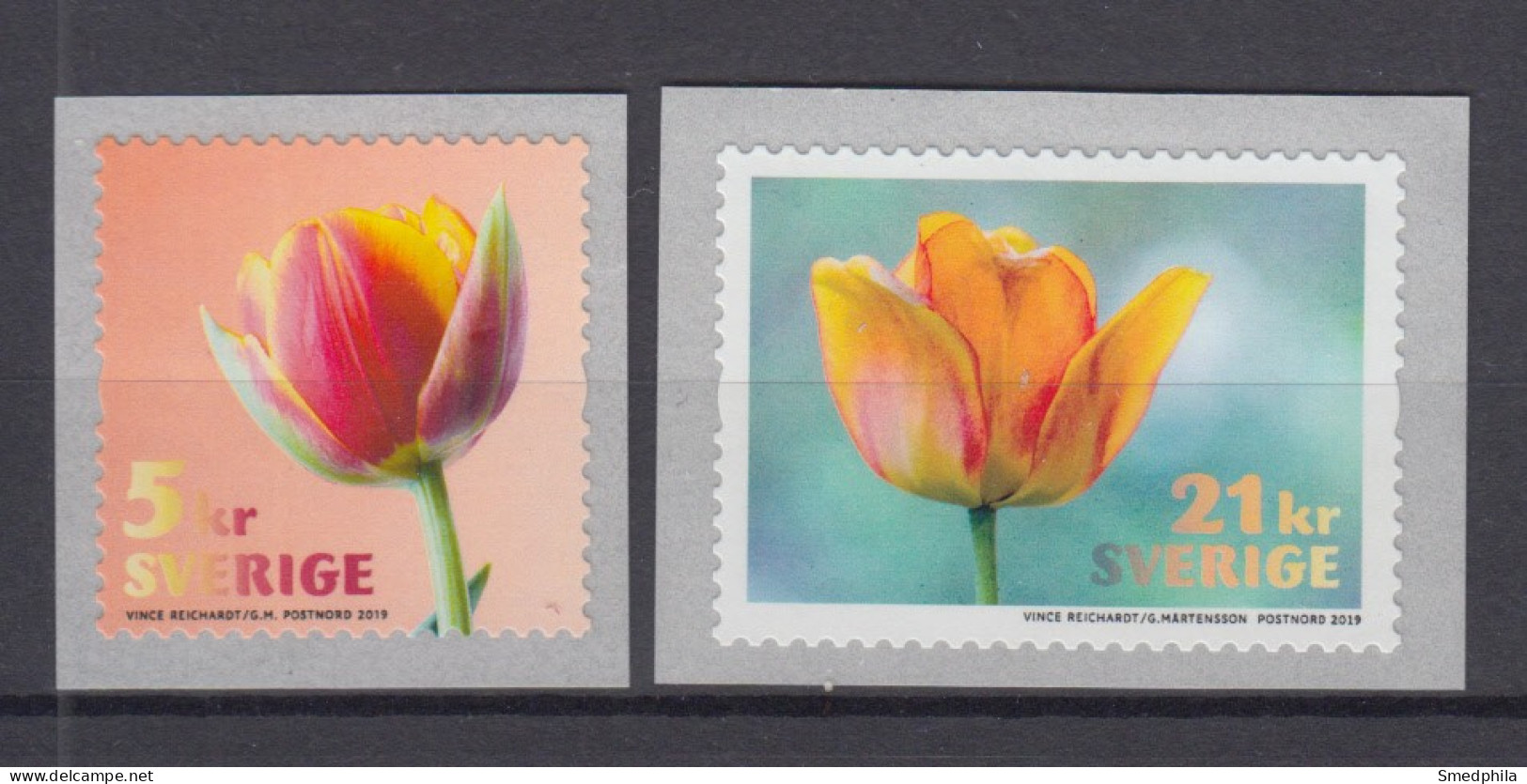 Sweden 2019 - Michel 3260-3261 Tulips MNH ** - Neufs