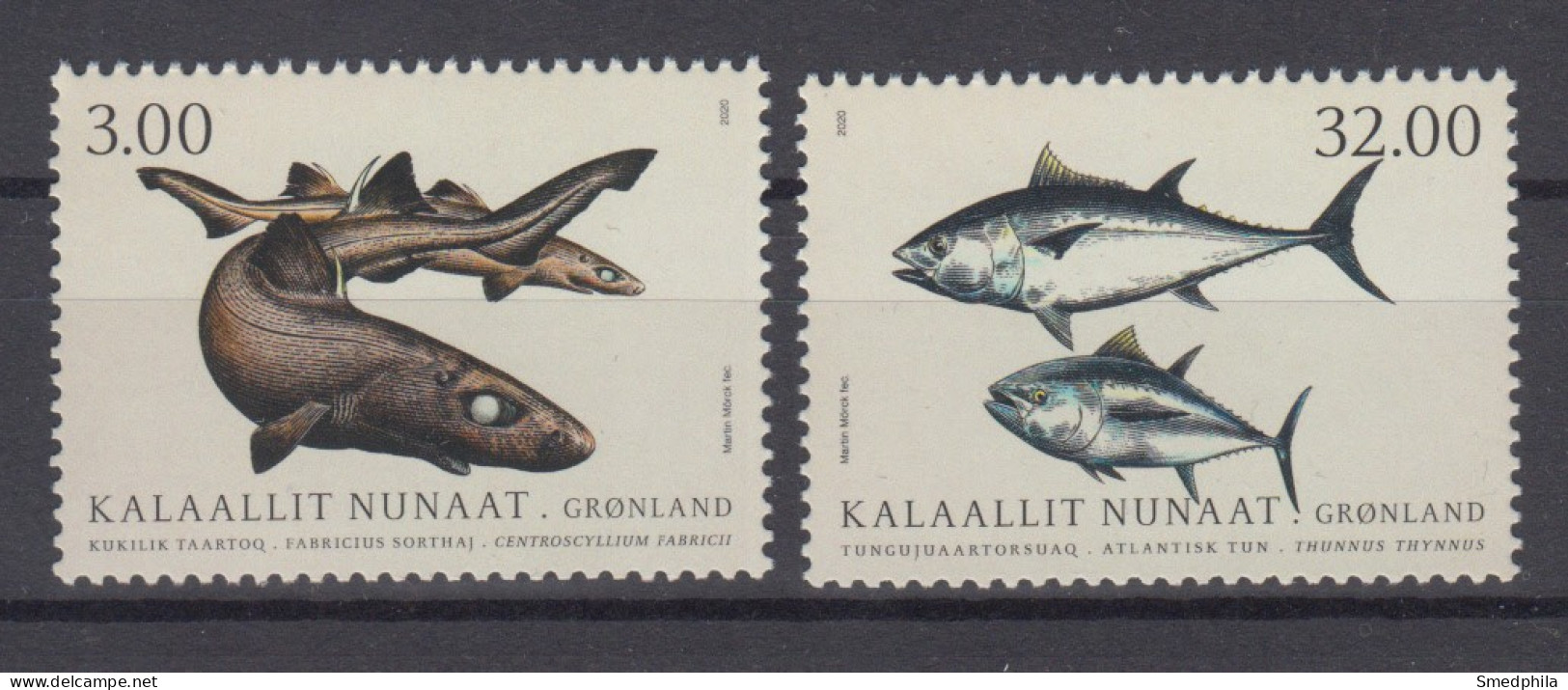 Greenland 2020 - Fishes MNH ** - Nuovi