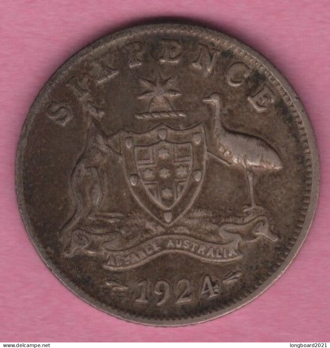 AUSTRALIA - 6 PENCE 1924 - Sixpence