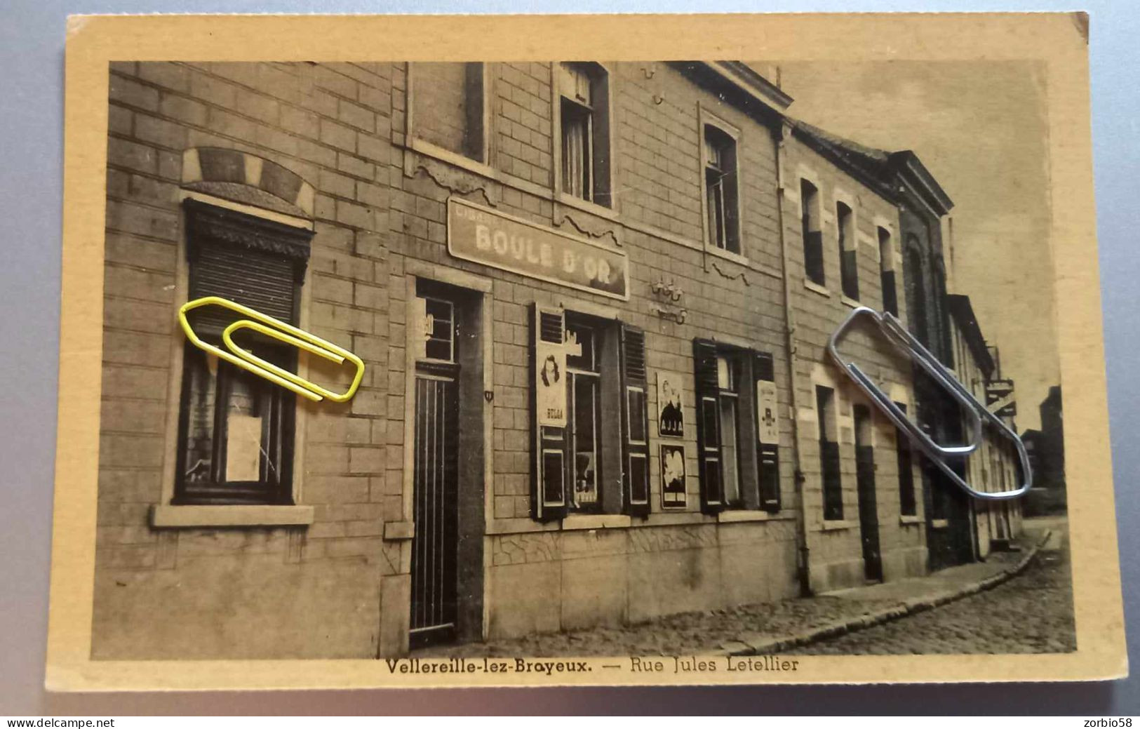 Vellereille Les Brayeux - Estinnes - Rue Jules Letellier - N'a Pas Circulé - Estinnes