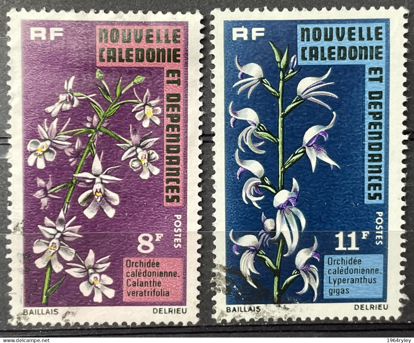 NEW CALEDONIA - (0) - 1975  # 392/393 - Used Stamps