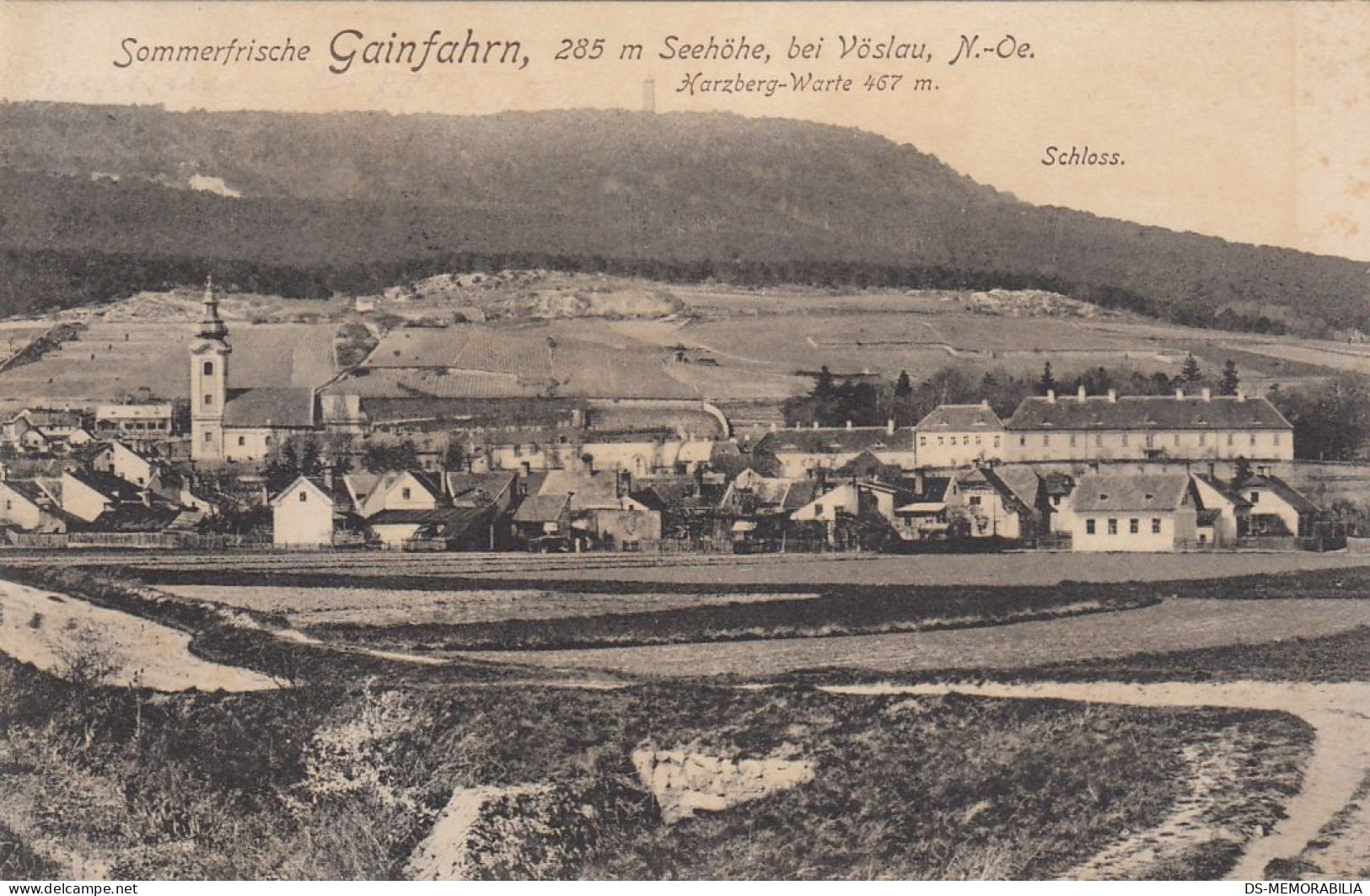 Gainfahrn Bei Voslau 1913 - Baden Bei Wien