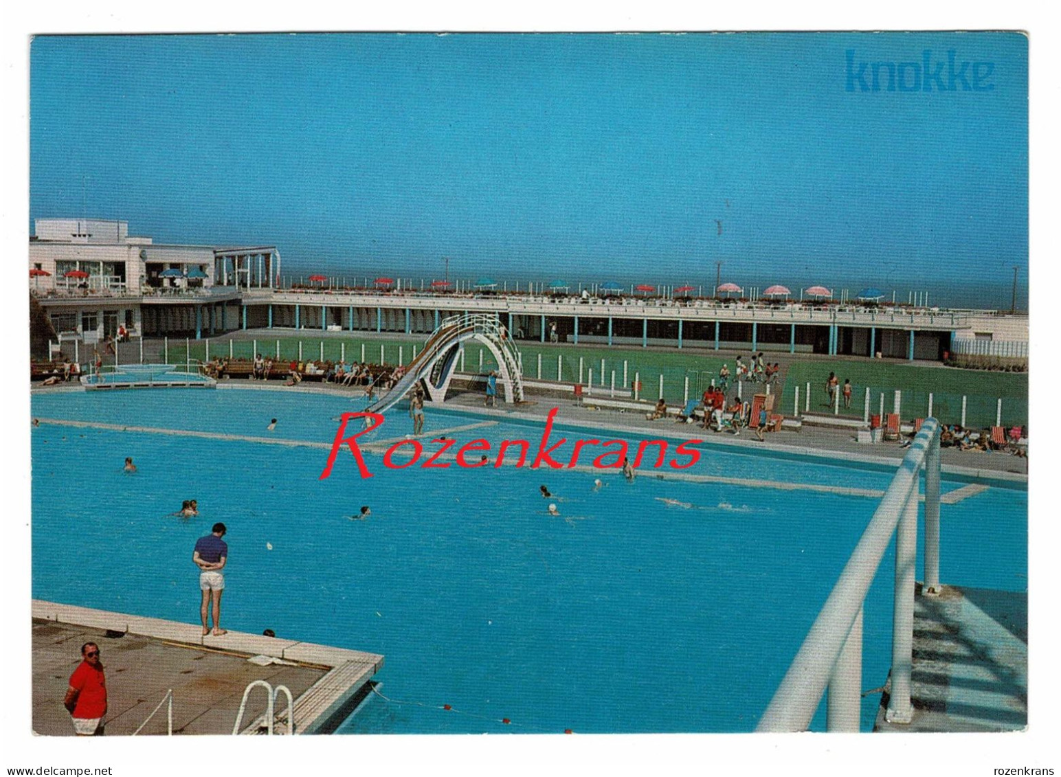 Knokke Le Het Zoute Het Zwembad De 'Swimming Pool' Zwin-zwembad - Zwinbosjes (Afgebroken In 2004) - Koksijde